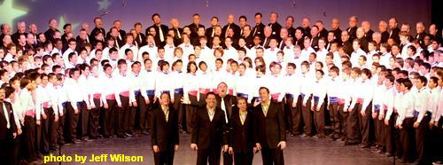 The Masters of Harmony histed the 11th Annual festival at Costa Mesa's Orange Coast College