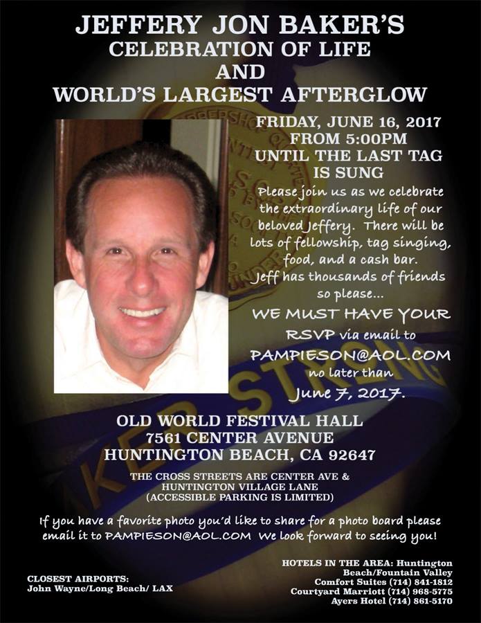 jeff baker celebration