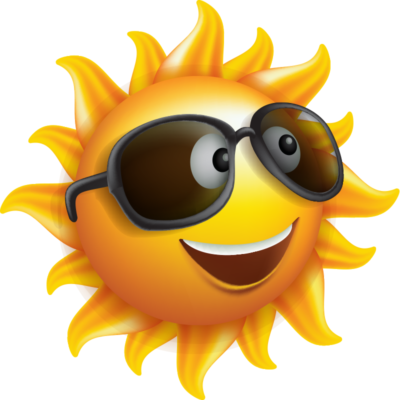 smiling sun